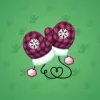 Snow Mittens #879