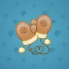 Snow Mittens #8964