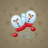 Snow Mittens #8992