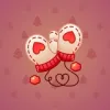 Snow Mittens #9064
