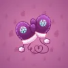 Snow Mittens #9159