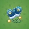Snow Mittens #935