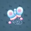 Snow Mittens #9534