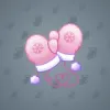 Snow Mittens #9646