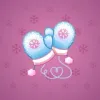 Snow Mittens #973