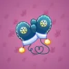 Snow Mittens #9867